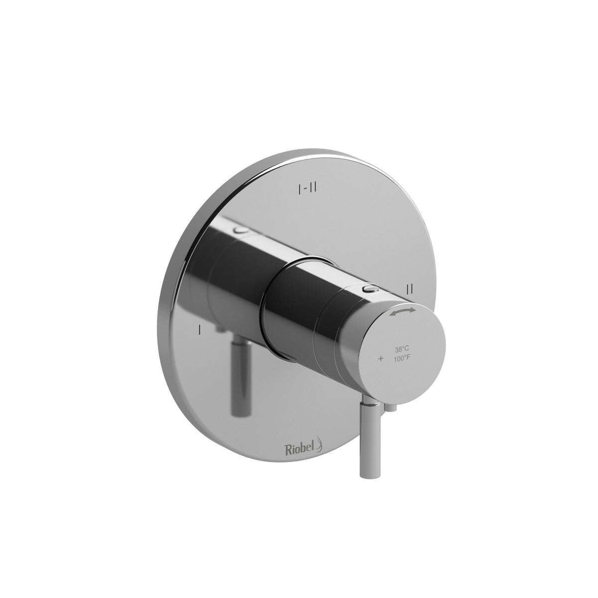 Riu 1/2" Therm & Pressure Balance Trim With 3 Functions