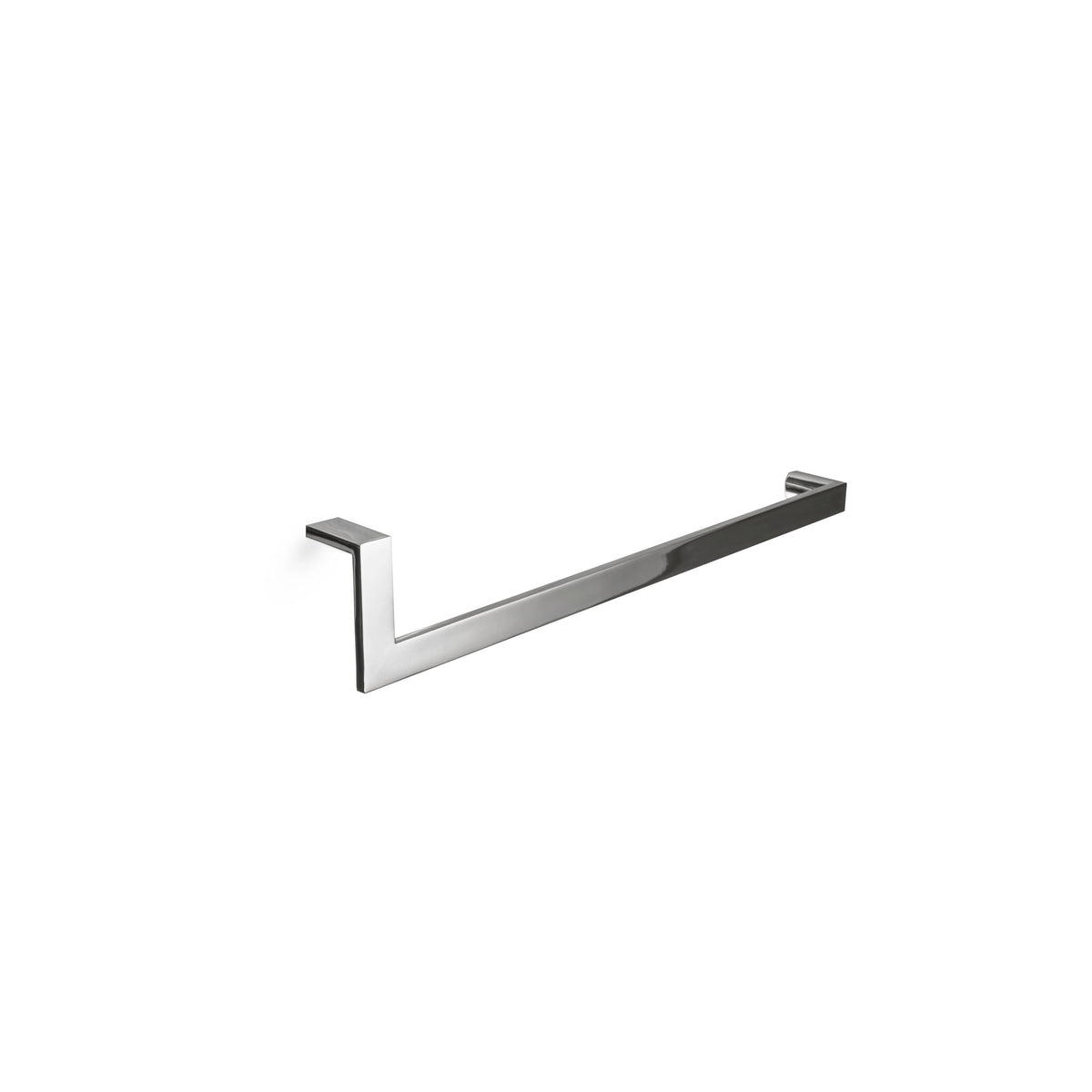 'J' Shape Door Handle - Concealed Surface (Face Mount) - Modern Barn Door Handle