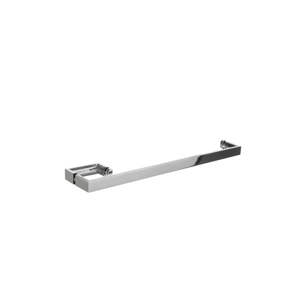 'I'+'U' shape - Glass Door Handle set: Handle + Towel Bar