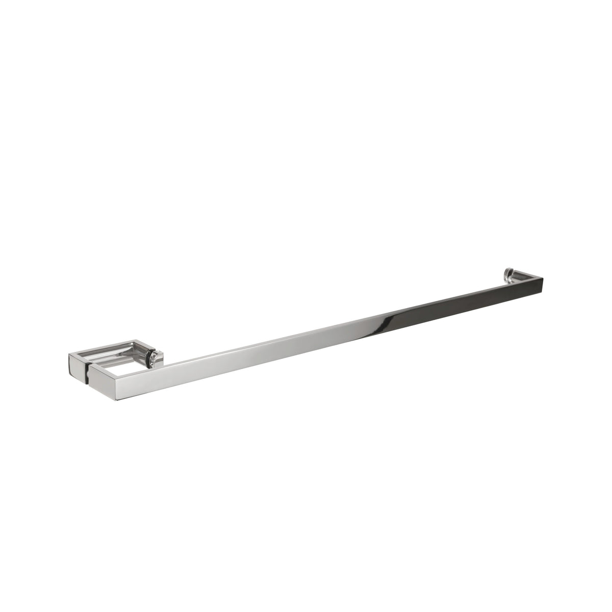 'I'+'U' shape - Glass Door Handle set: Handle + Towel Bar