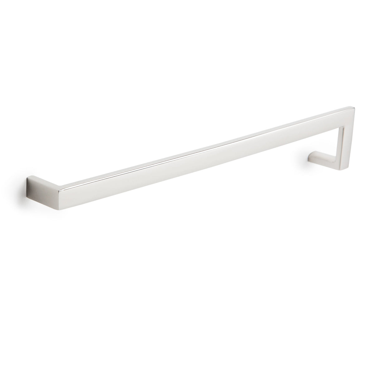 'J' Shape - Cabinet Pull - 10 inch [254mm] Centre to Centre (Modern Cabinet Pull Design) - Polished