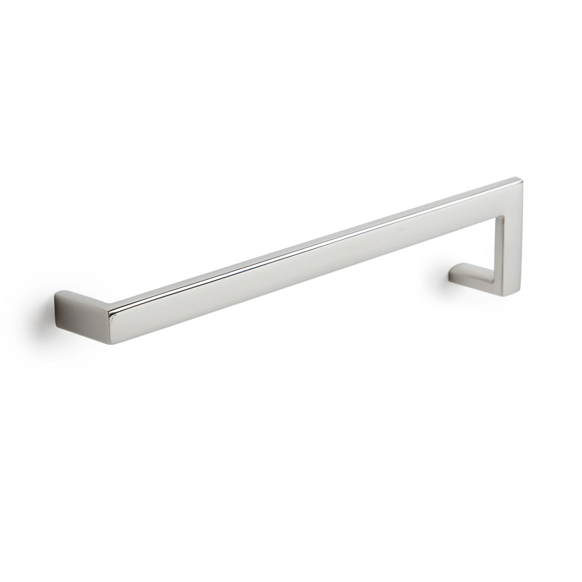 'J' Shape - Cabinet Pull - 7 1/2" [190mm] Center to Center (Modern Cabinet Pull Design) - Polished