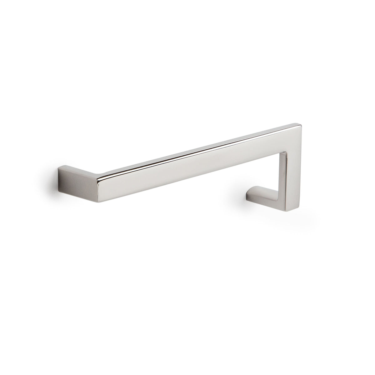 'J' Shape - Cabinet Pull - 5" [126mm] Center to Center (Modern Cabinet Pull Design) - Polished