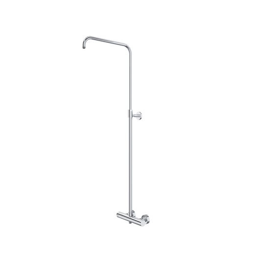 Duo Rail With 1/2" Thermostatic External Bar