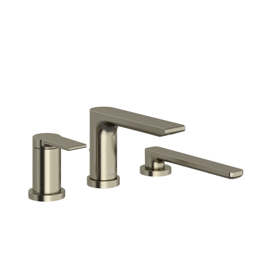 Fresk 3-Hole Pressure Balance Deck Mount Tub Filler Trim