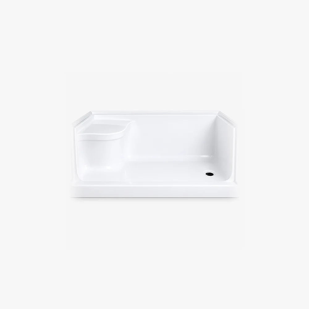 Bard 60" X 32" Showerbase With Seat Right Drain