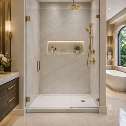 60" X 36" Showerbase Right Drain