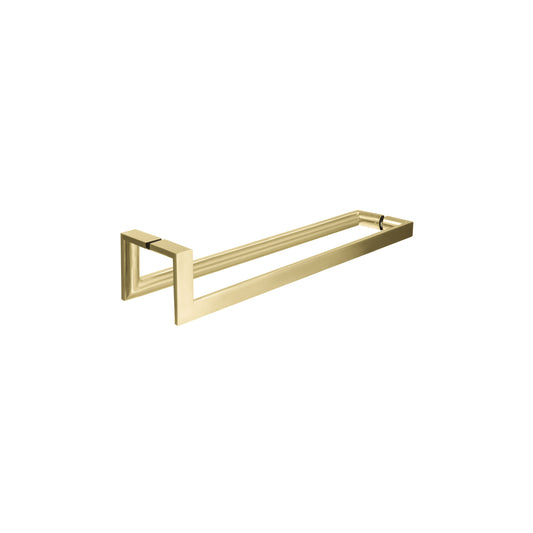 'J'+'L' Shape - Glass Door Handle Set - Back-to-Back