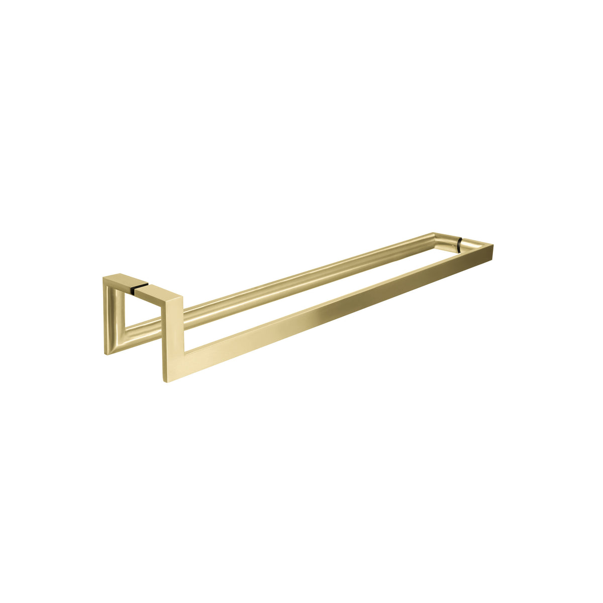 'J'+'L' Shape - Door Handle set - Back-to-Back for Solid Doors