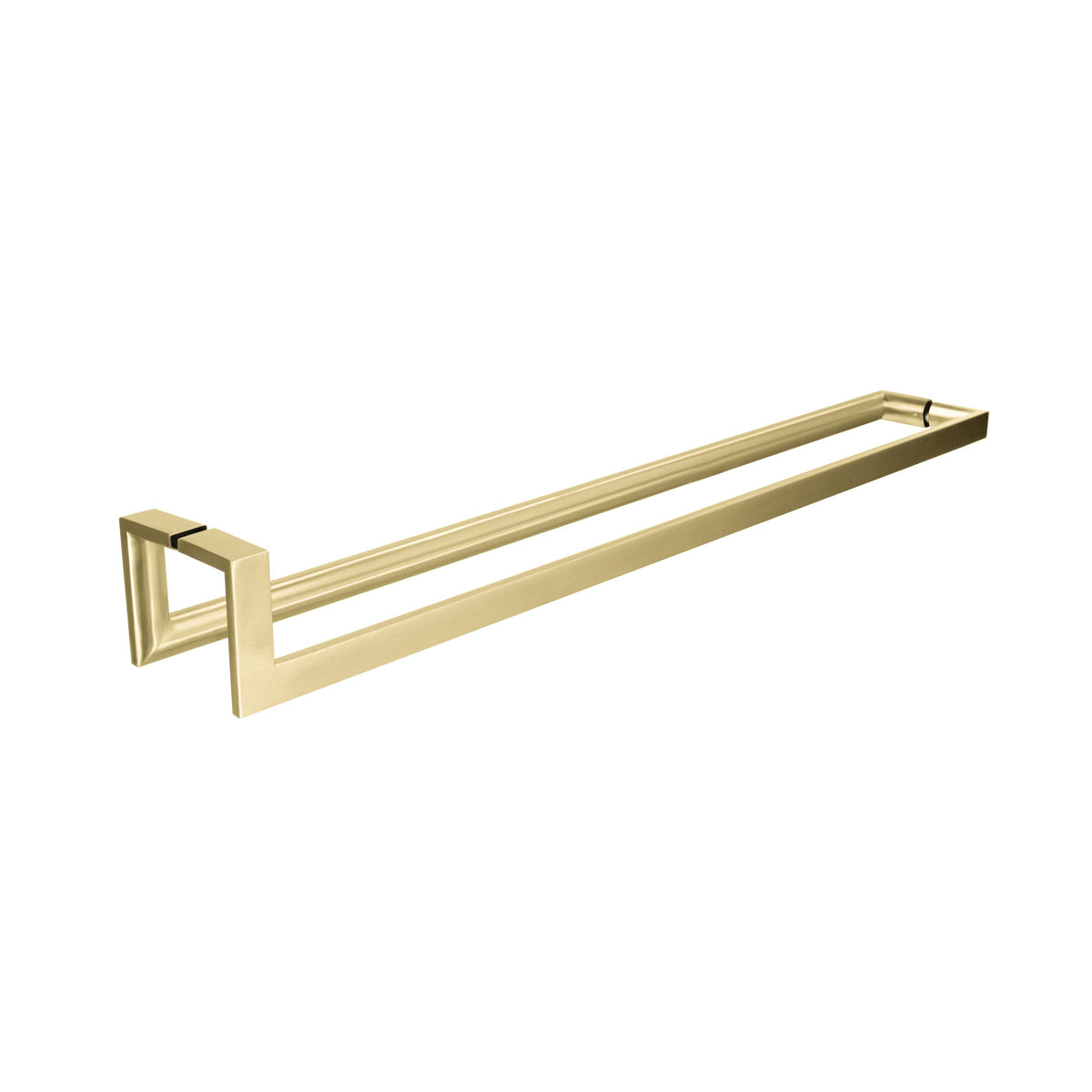 'J'+'L' Shape - Door Handle set - Back-to-Back for Solid Doors