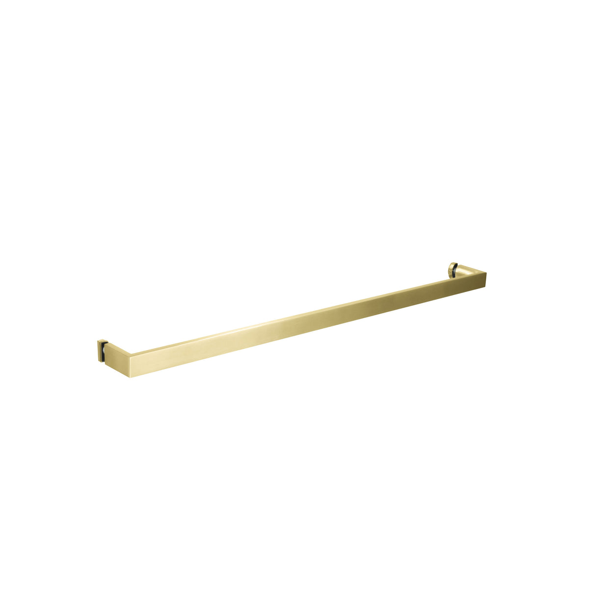 Glass Door Handle + Towel Bar - Single Sided - Shower Door Handle