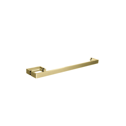 'I'+'U' shape - Glass Door Handle set: Handle + Towel Bar