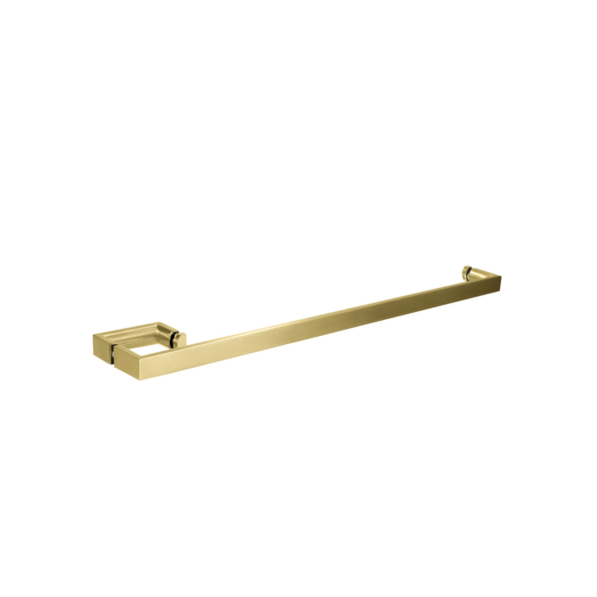 'I'+'U' shape - Glass Door Handle set: Handle + Towel Bar