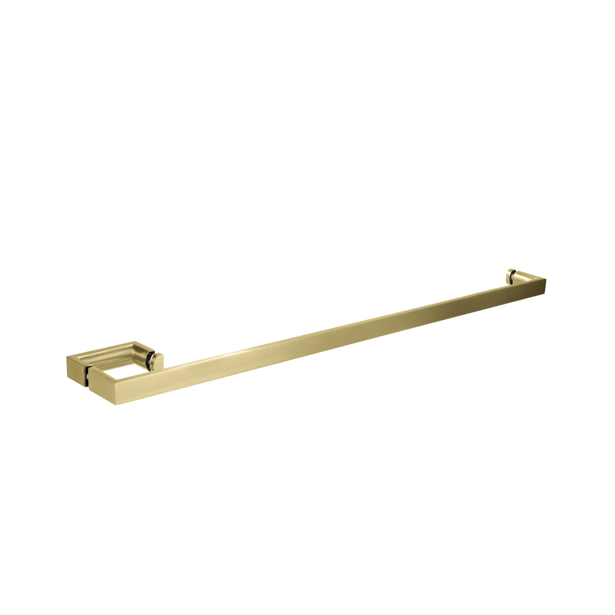 'I'+'U' shape - Glass Door Handle set: Handle + Towel Bar