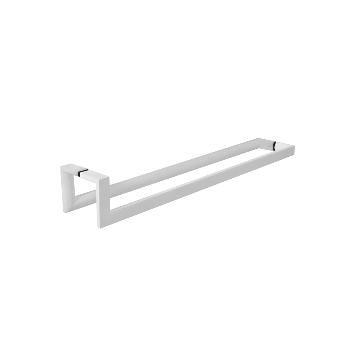 'J'+'L' Shape - Glass Door Handle Set - Back-to-Back