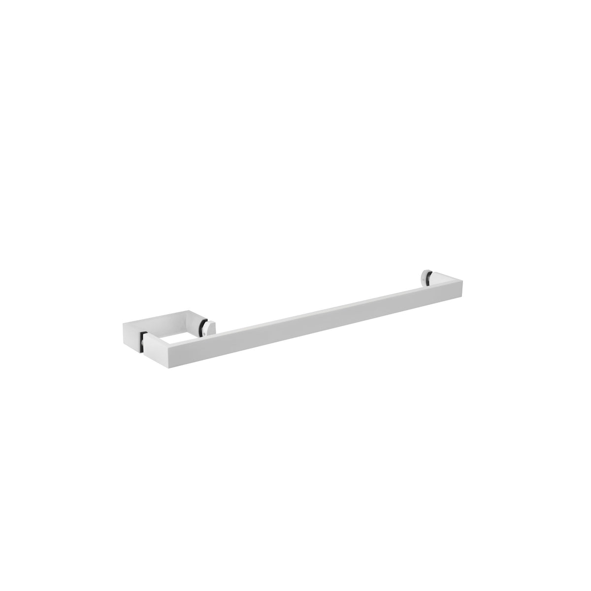 'I'+'U' shape - Glass Door Handle set: Handle + Towel Bar
