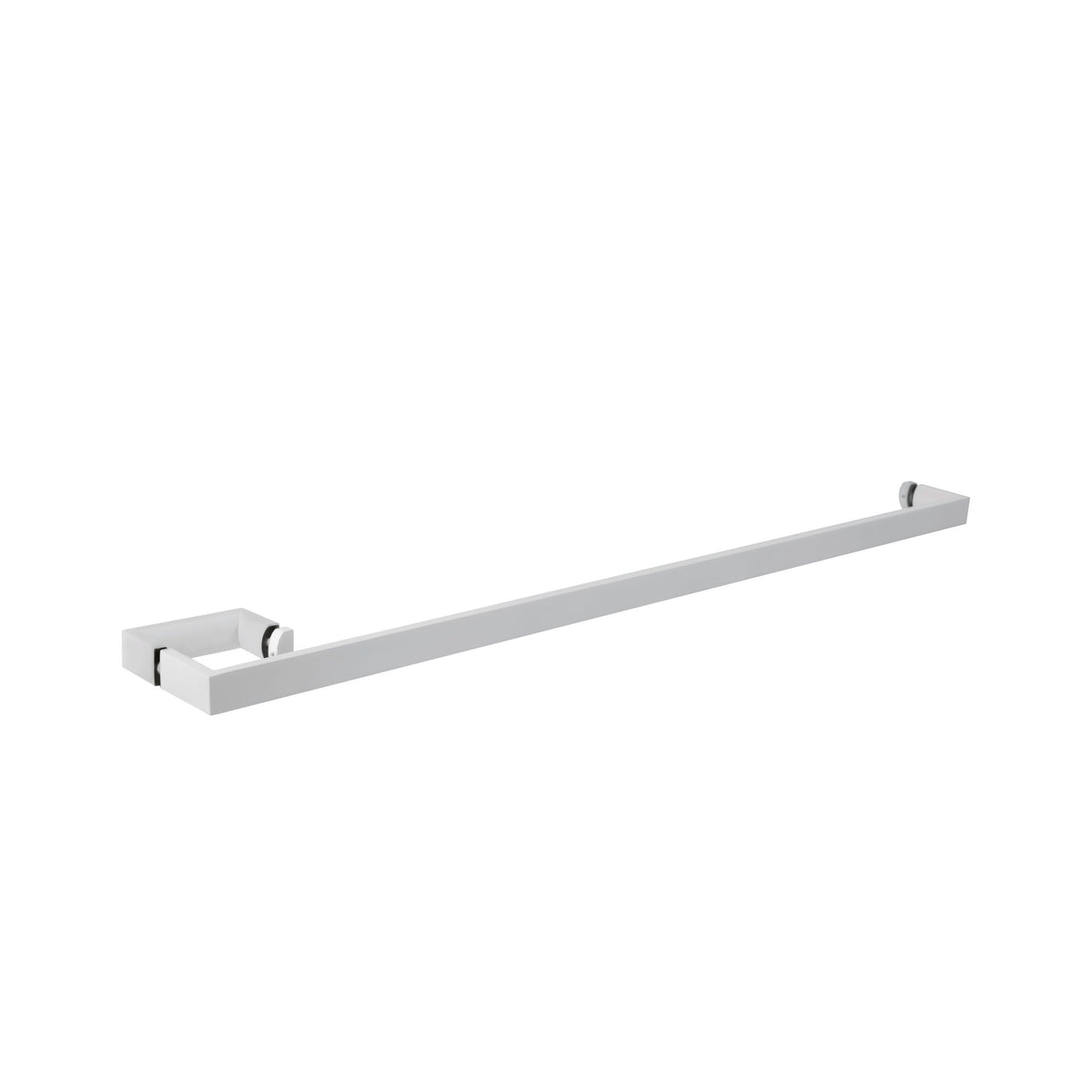 'I'+'U' shape - Glass Door Handle set: Handle + Towel Bar
