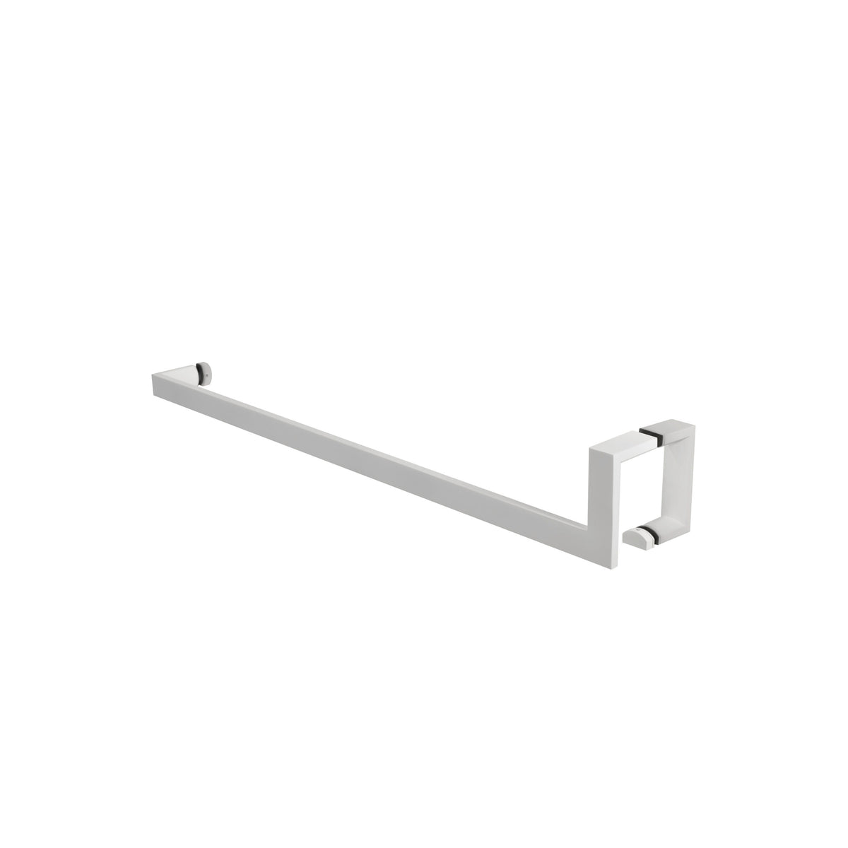'L'+'U' Shape - Glass Door Handle Set - Handle + Towel Bar