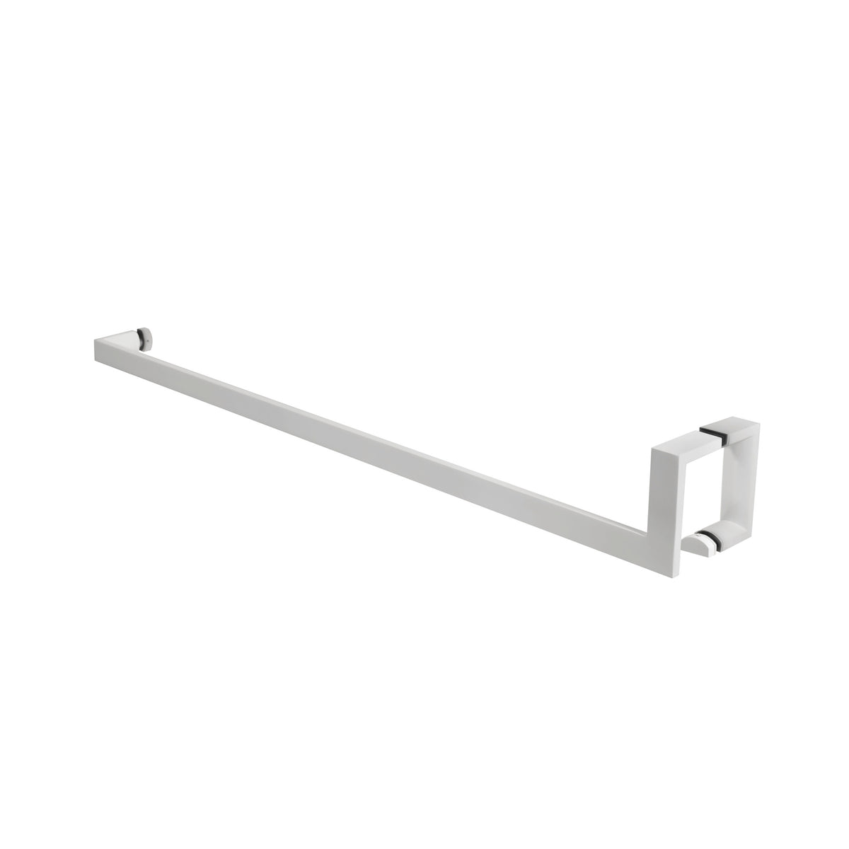 'L'+'U' Shape - Glass Door Handle Set - Handle + Towel Bar
