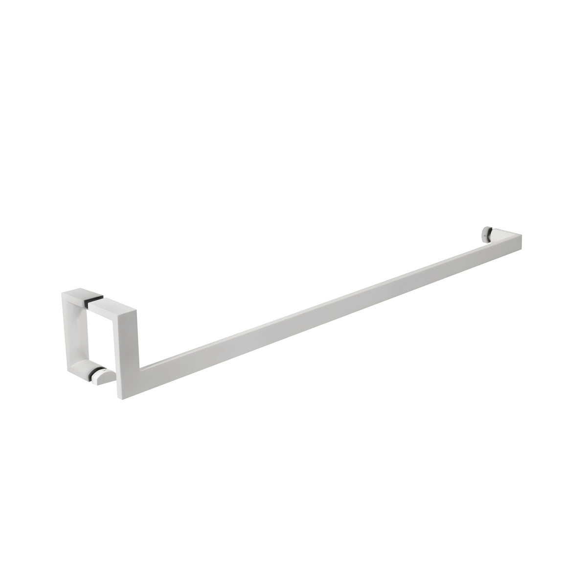 'J'+'U' Shape - Glass Door Handle set: Handle + Towel Bar