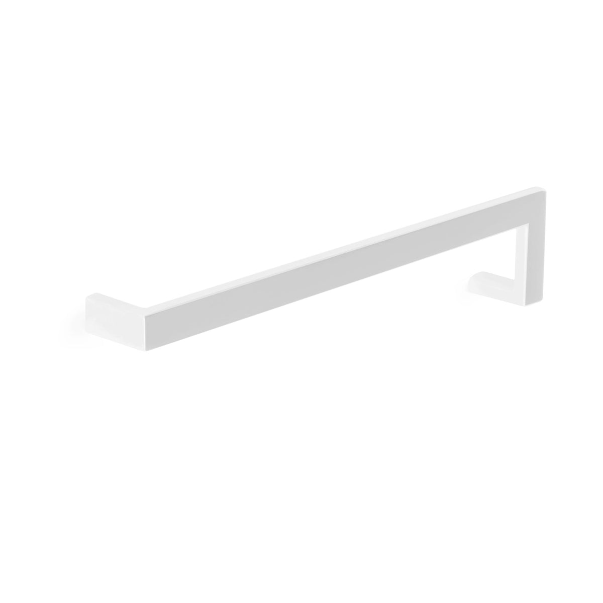 'J' Shape - Cabinet Pull - 7 1/2" [190mm] Center to Center (Modern Cabinet Pull Design) - White