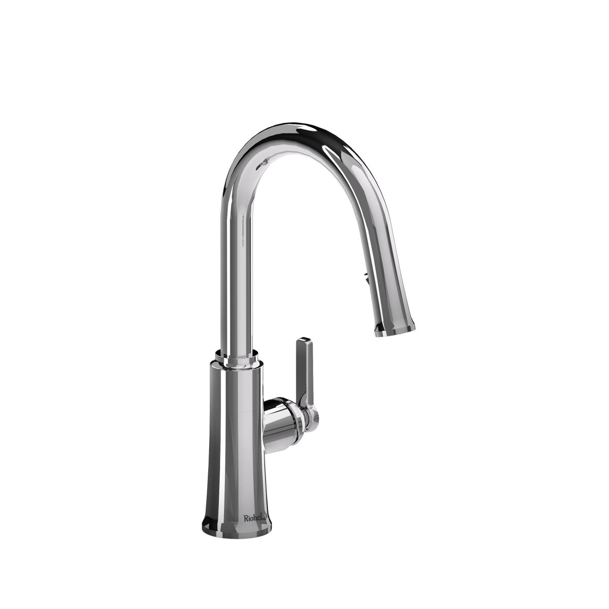 Trattoria Pull-Down Kitchen Faucet With C-Spout