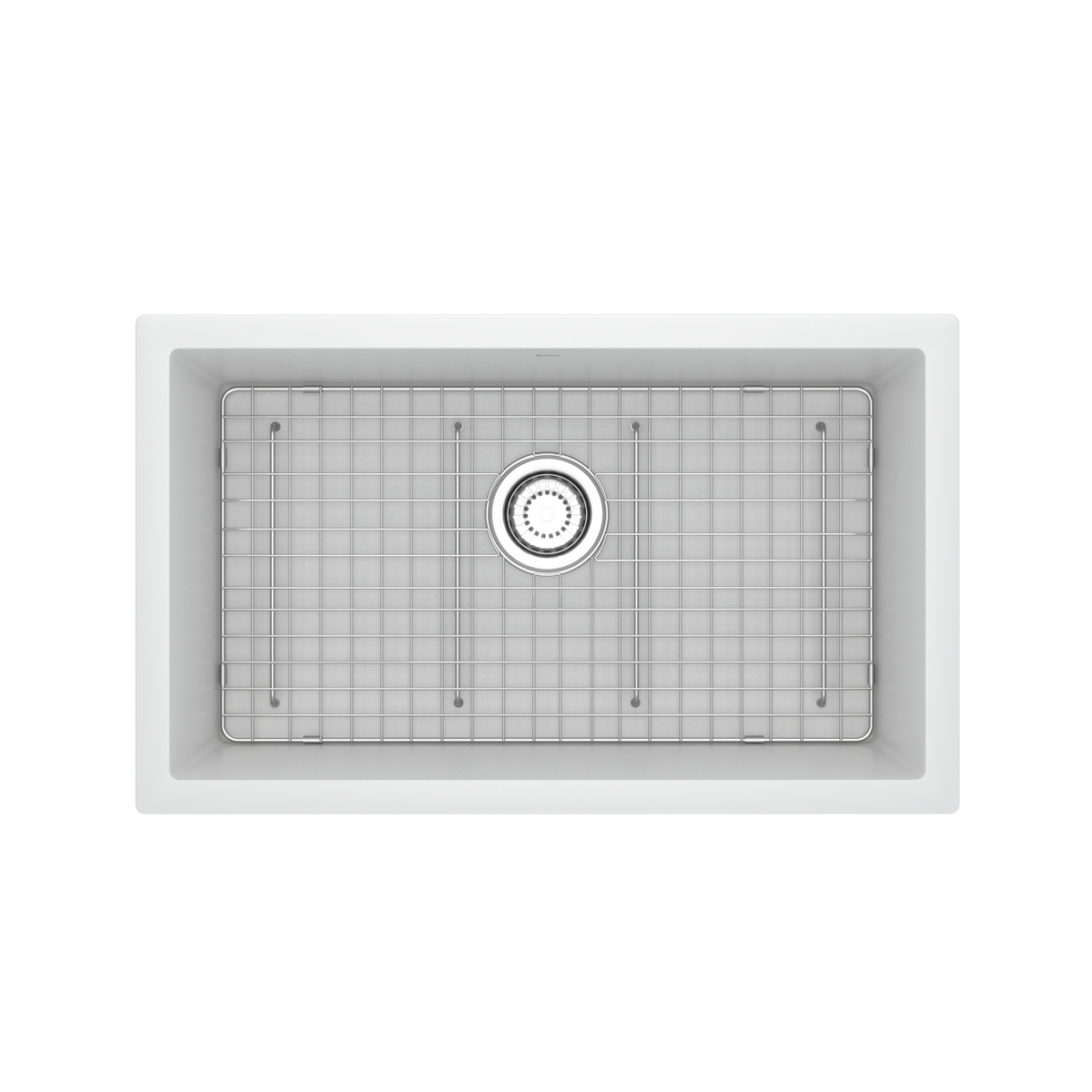 Fonsa 30" Quartz Single Bowl Undermount Kitchen Sink