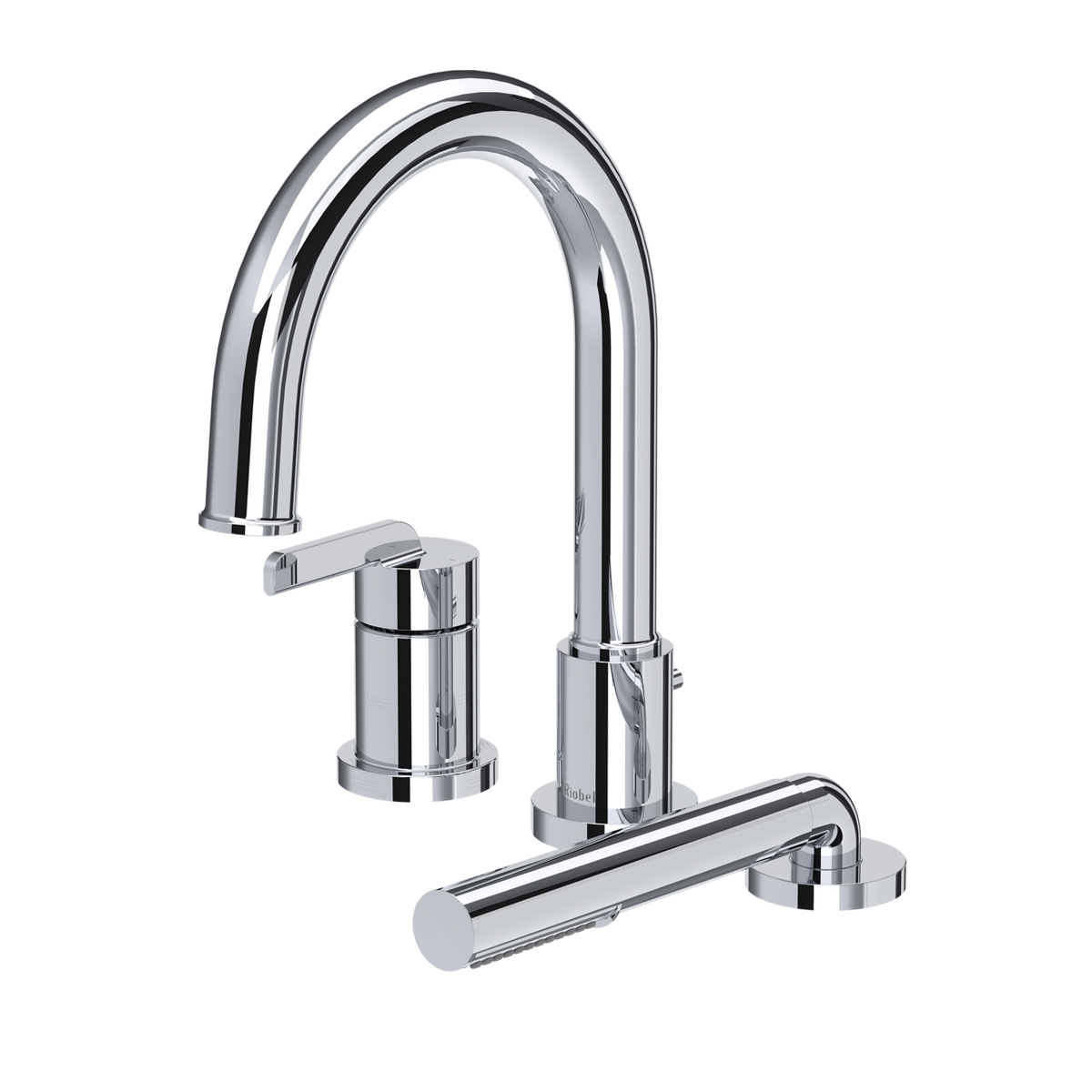 Authentica 3-Hole Deck Mount Tub Filler Trim