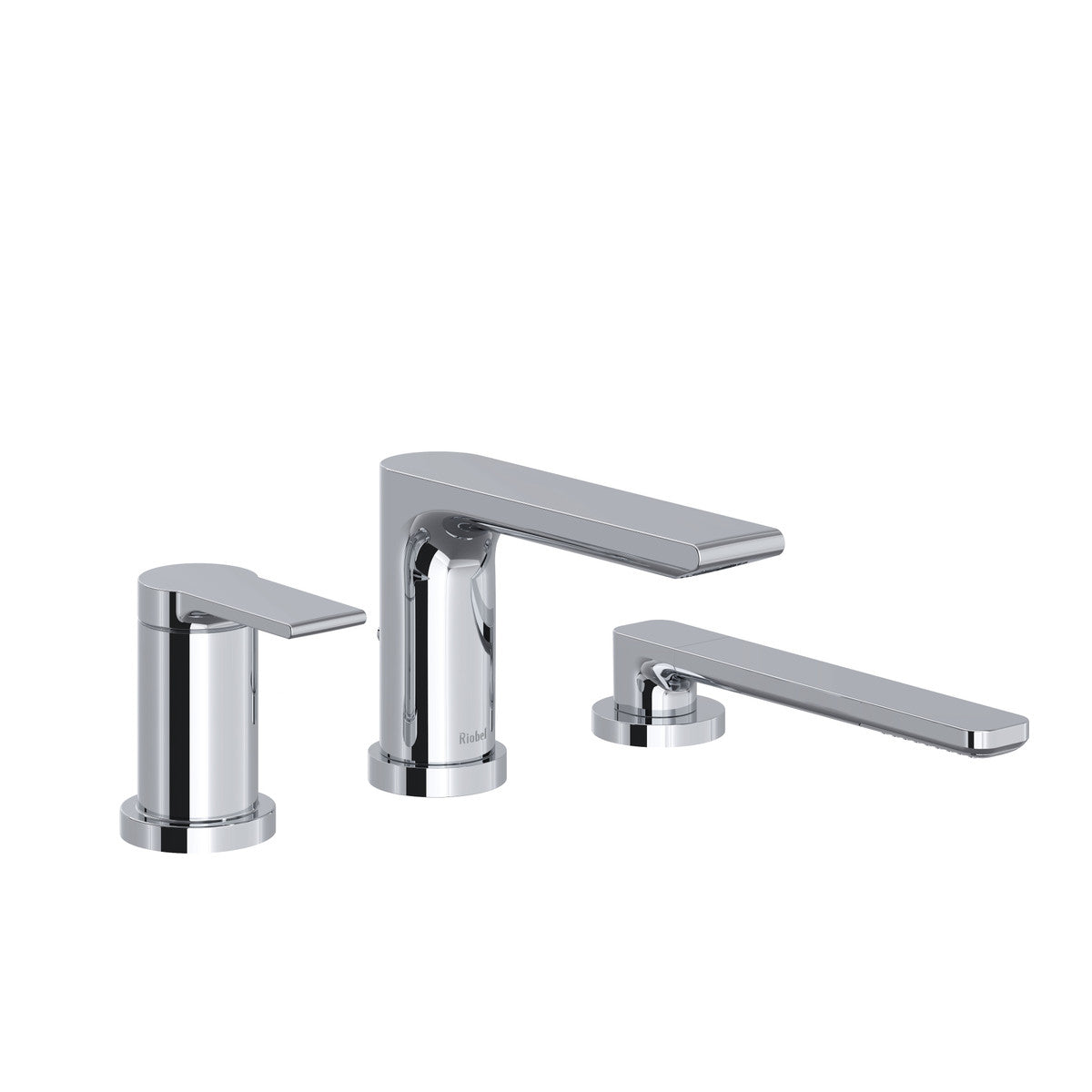 Fresk 3-Hole Pressure Balance Deck Mount Tub Filler Trim