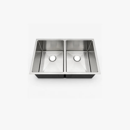 27" Undermount Double Bowl Kitchen / Laundry Sink