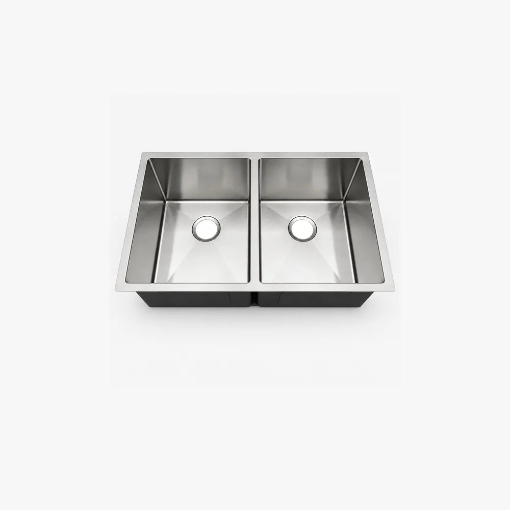 28" Undermount Double Bowl Kitchen Sink