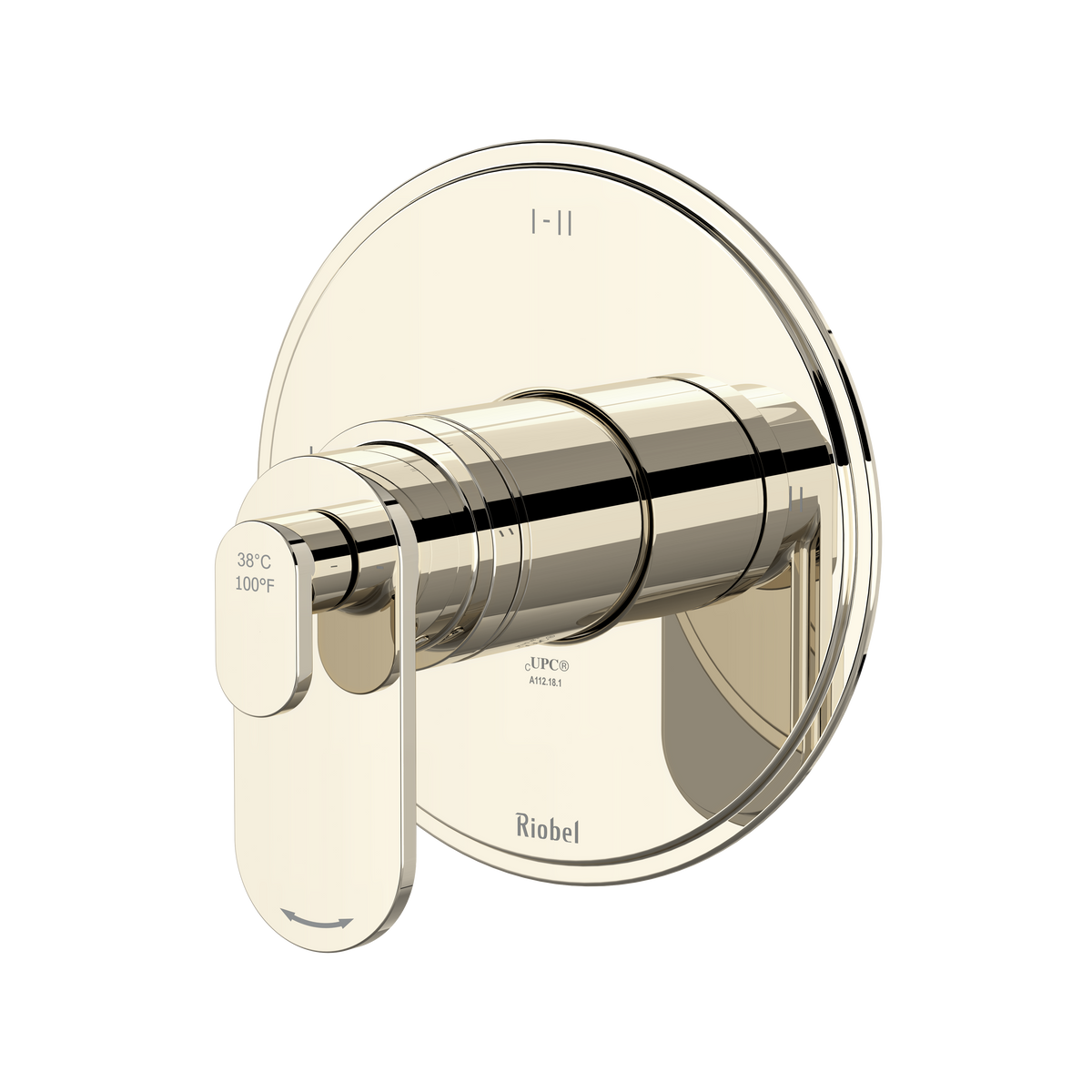 Arca 1/2" Therm & Pressure Balance Trim With 3 Functions