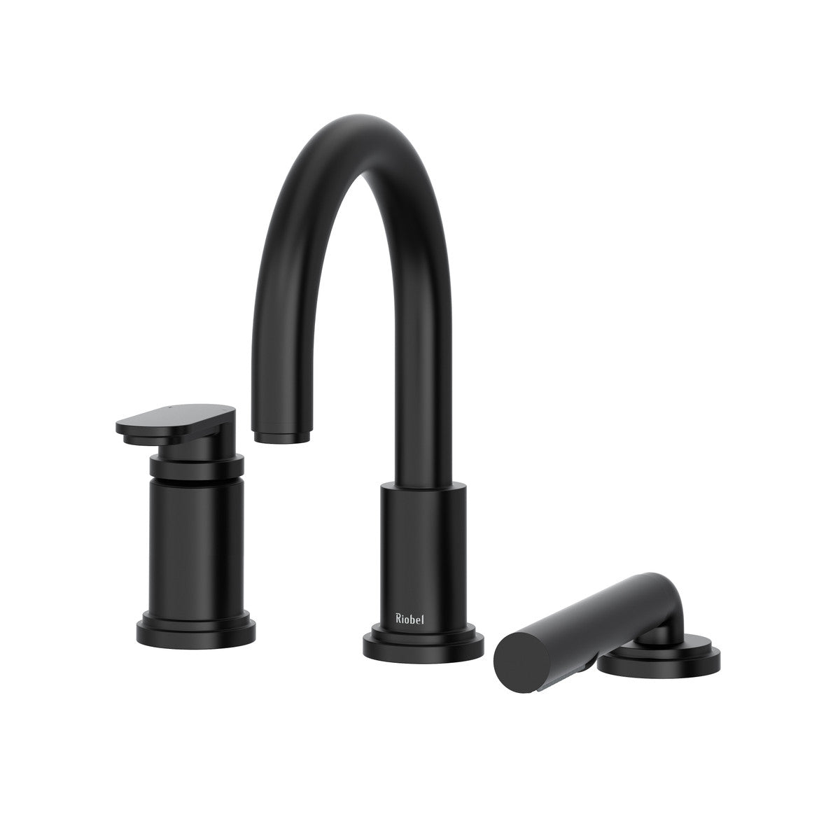 Arca 3-Hole Pressure Balance Deck Mount Tub Filler Trim