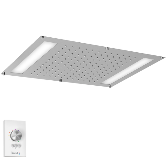 22" x 16 1/2" Built-In Showerhead With Led Light