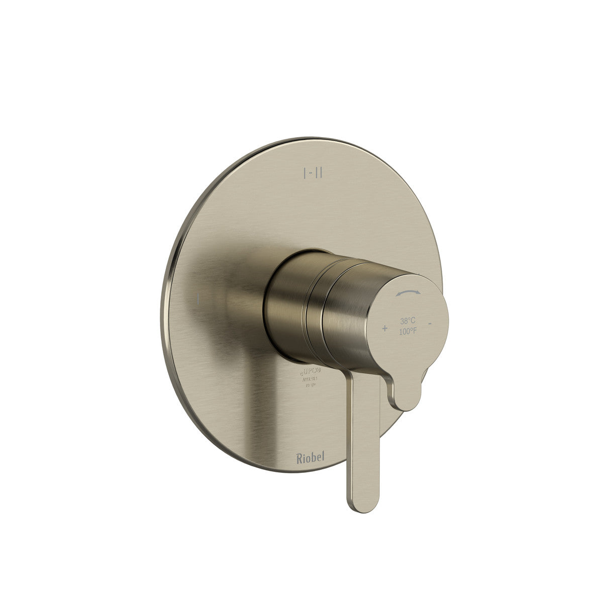 Nibi 1/2" Therm & Pressure Balance Trim With 2 Functions