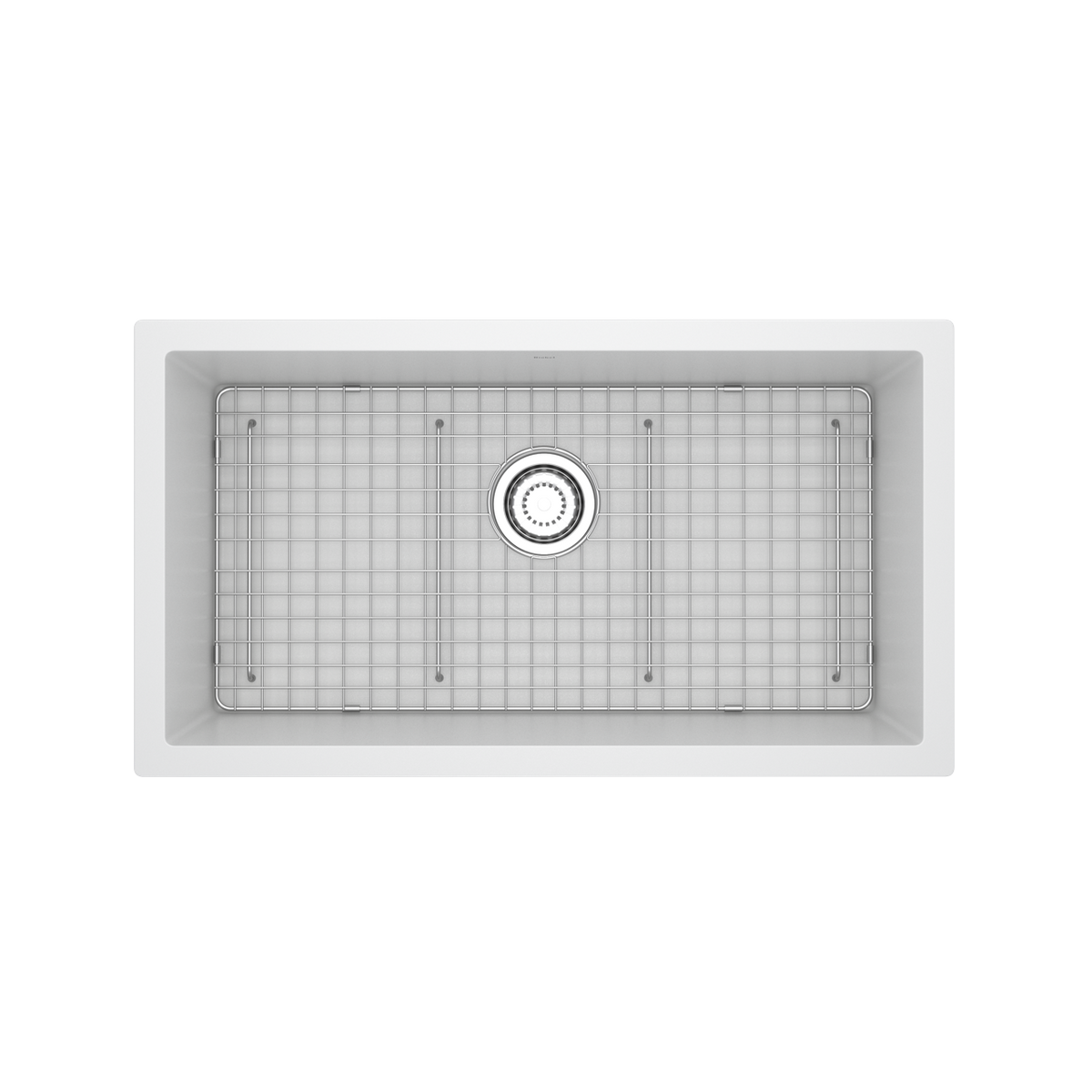 Fonsa 33" Quartz Single Bowl Undermount Kitchen Sink