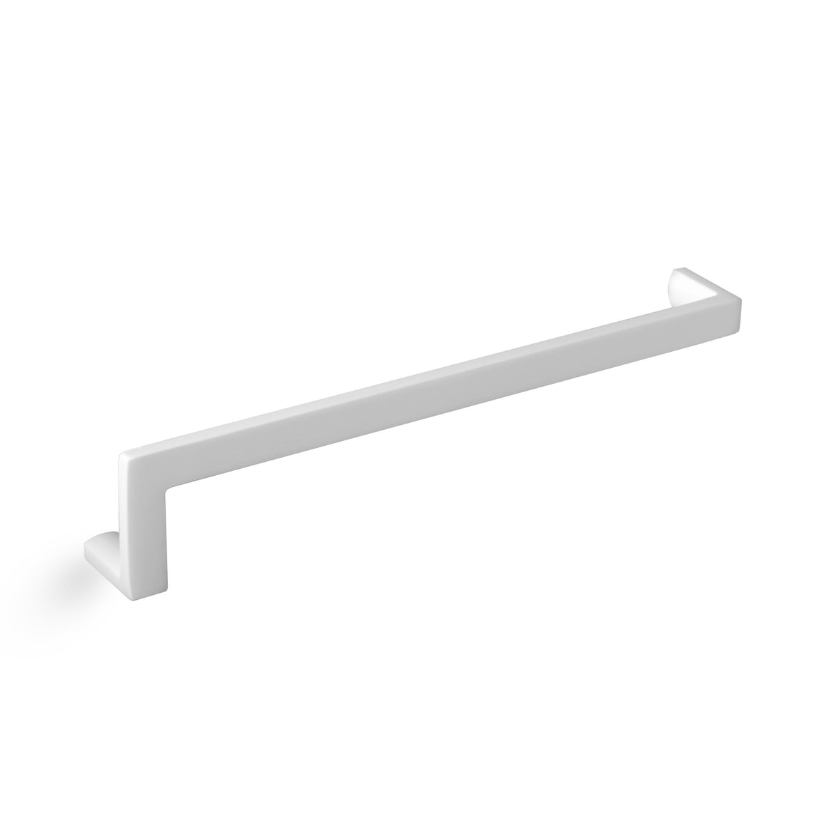 'L' Shape - Cabinet Pull - 7 1/2" [190mm] Center to Center (Modern Cabinet Pull Design) - White