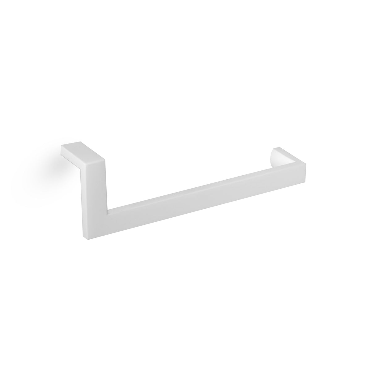 'J' Shape - Cabinet Pull - 5" [126mm] Center to Center (Modern Cabinet Pull Design) - White