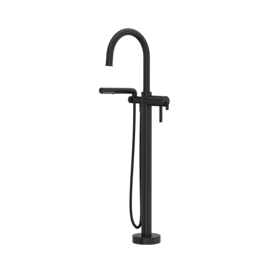 Authentica Thermostatic Single Hole Floor Mount Tub Filler Trim