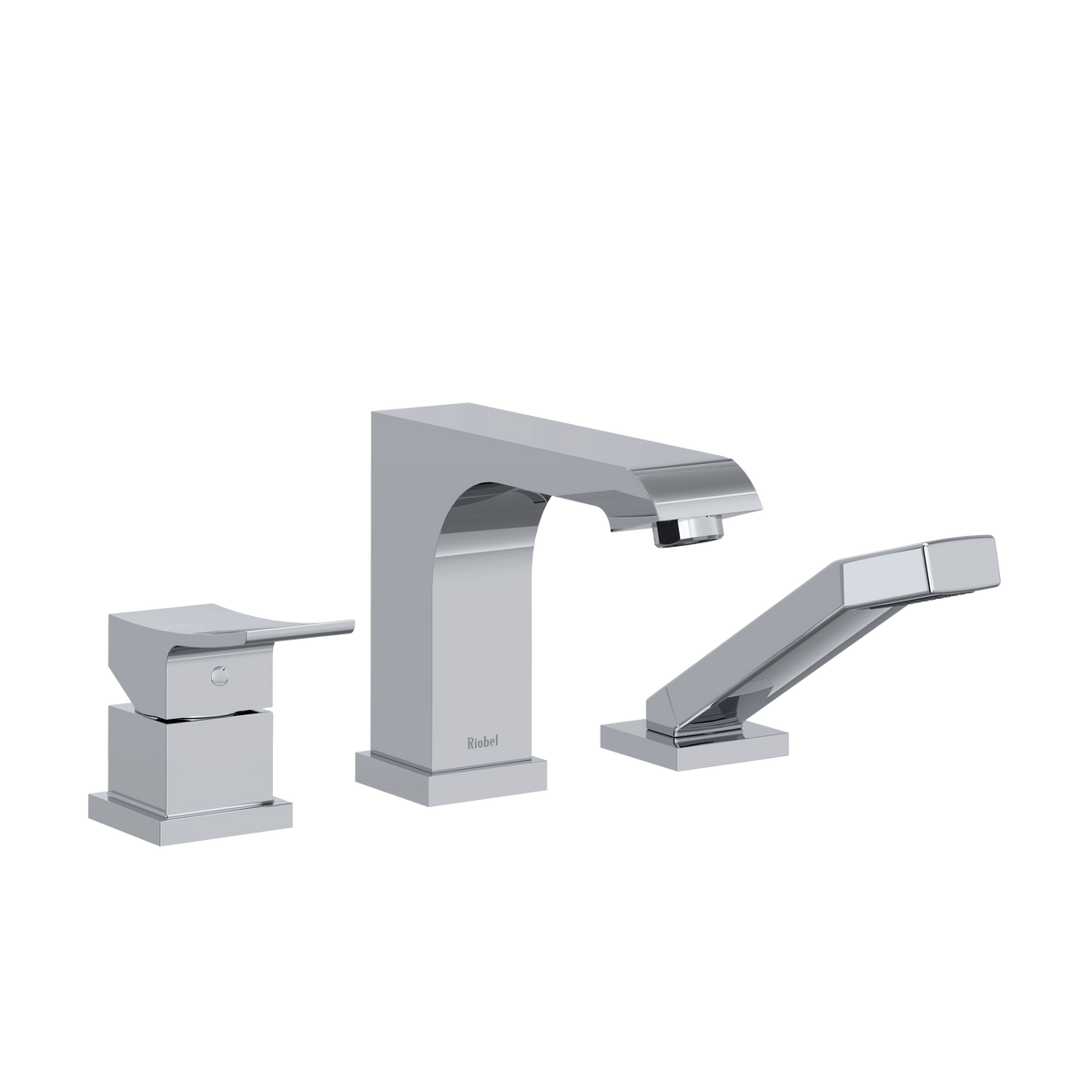 Zendo 3-Hole Deck Mount Tub Filler Trim