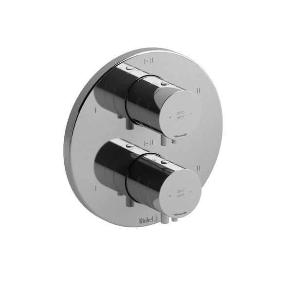 Riu 3/4" Therm & Pressure Balance Trim With 6 Functions