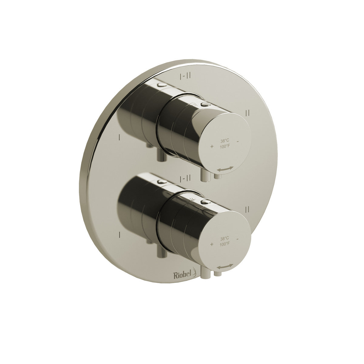 Riu 3/4" Therm & Pressure Balance Trim With 6 Functions