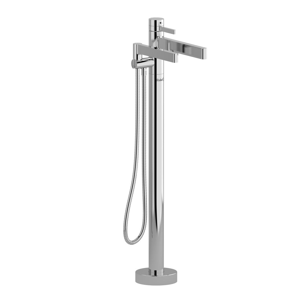 Paradox Thermostatic Single Hole Floor Mount Tub Filler Trim