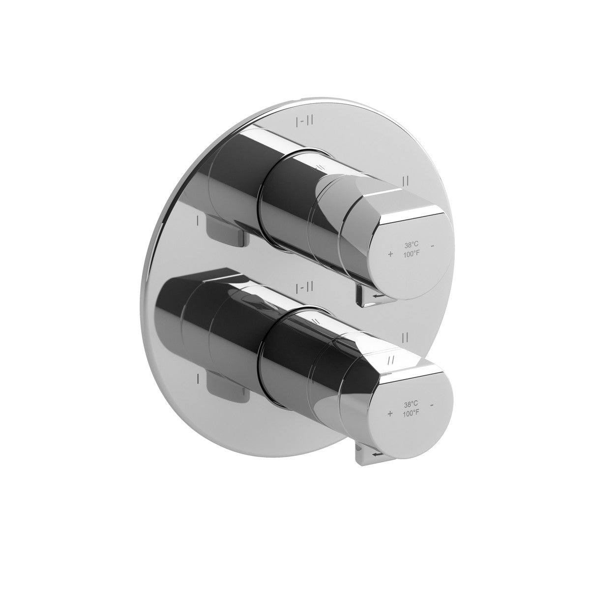 Parabola 3/4" Therm & Pressure Balance Trim With 6 Functions