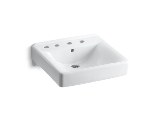 SOHO 20X18 LAVATORY, 8CC W/LH SOAP HOLE