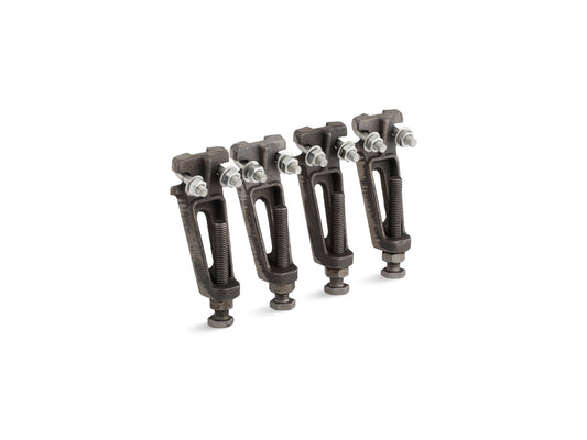 ADJUSTABLE FEET CAST IRON BATH