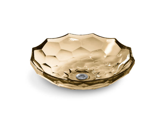 BRIOLETTE GLASS LAV (TRANS SANDALWOOD)