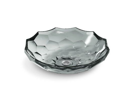 BRIOLETTE GLASS LAV (TRANS STONE)