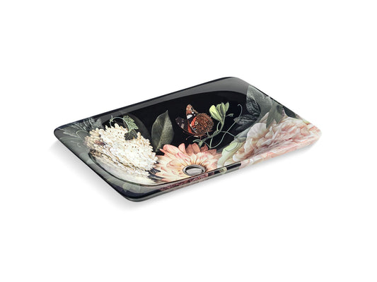 DUTCHMASTER BLUSH FLORAL RECTANGLE LAV