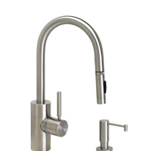 Waterstone Contemporary Prep Size PLP Pulldown Faucet | Toggle Sprayer | 5900
